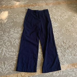 H&m navy whitw stripe trouser Pants 6